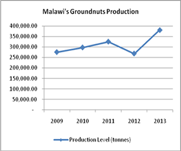 Malawi's Groundnuts Production